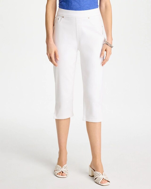 Pull-On Capri Jeans - image 1